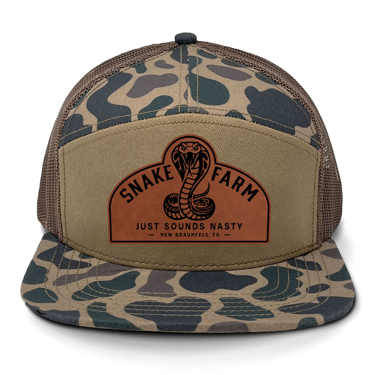 Snake Farm 7 Panel Hat