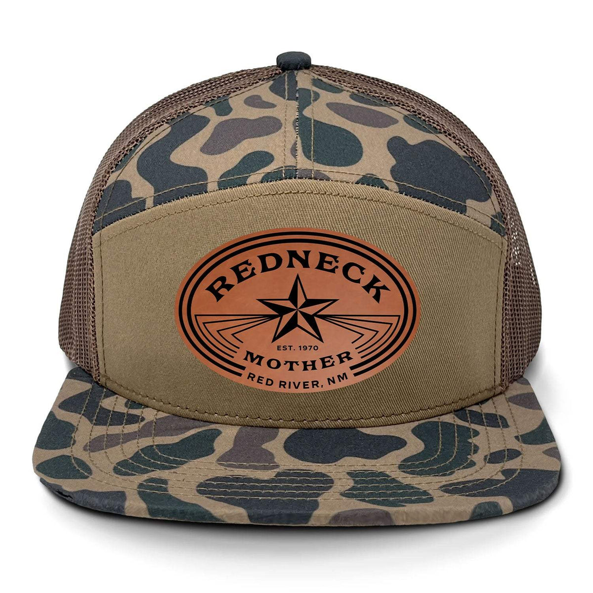 Redneck Mother 7 Panel Hat - Delta