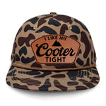 Cooter Tight Flat Bill Rope Hat - Delta