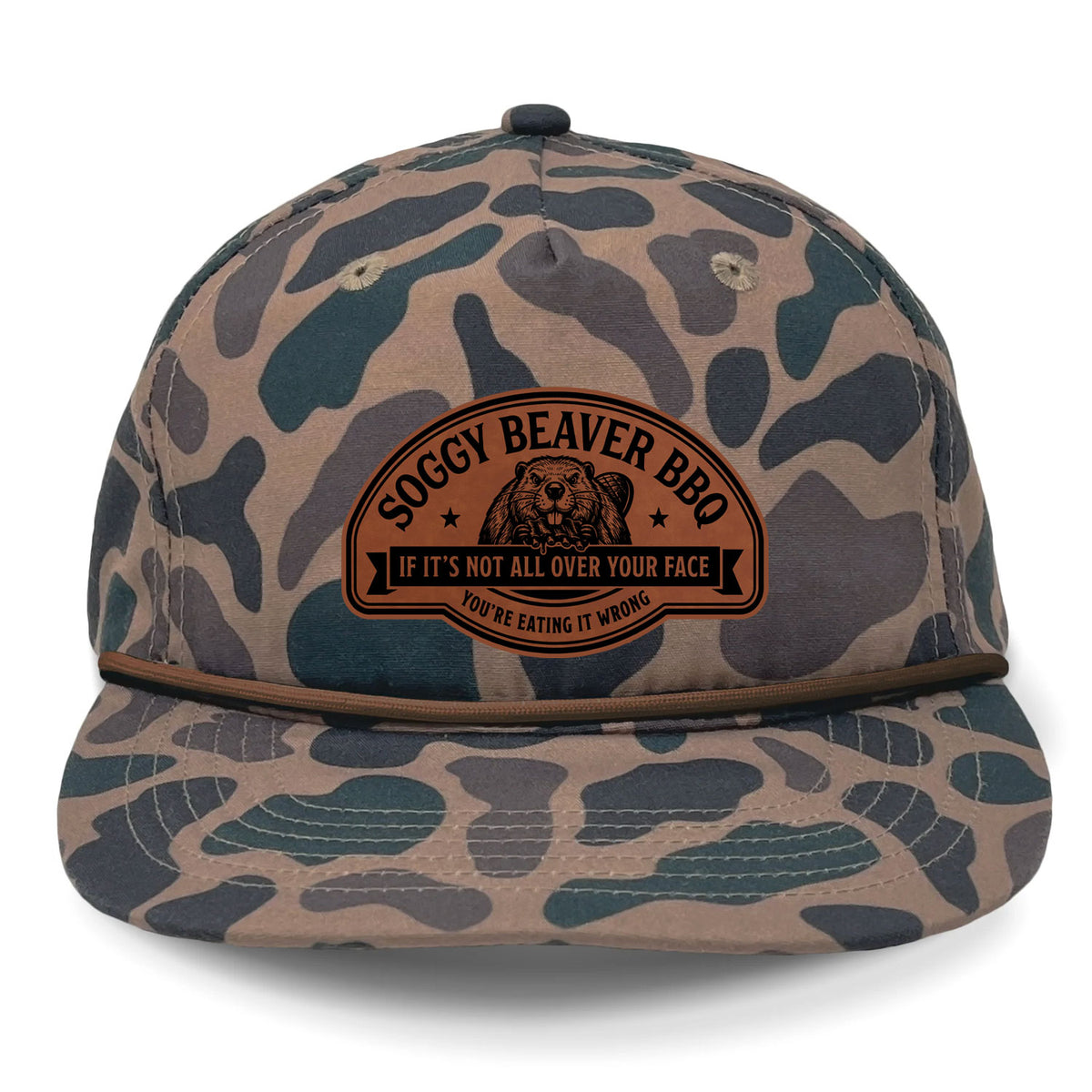 Soggy Beaver BBQ Flat Bill Rope