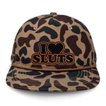 I Love Sluts Flat Bill Rope - Delta
