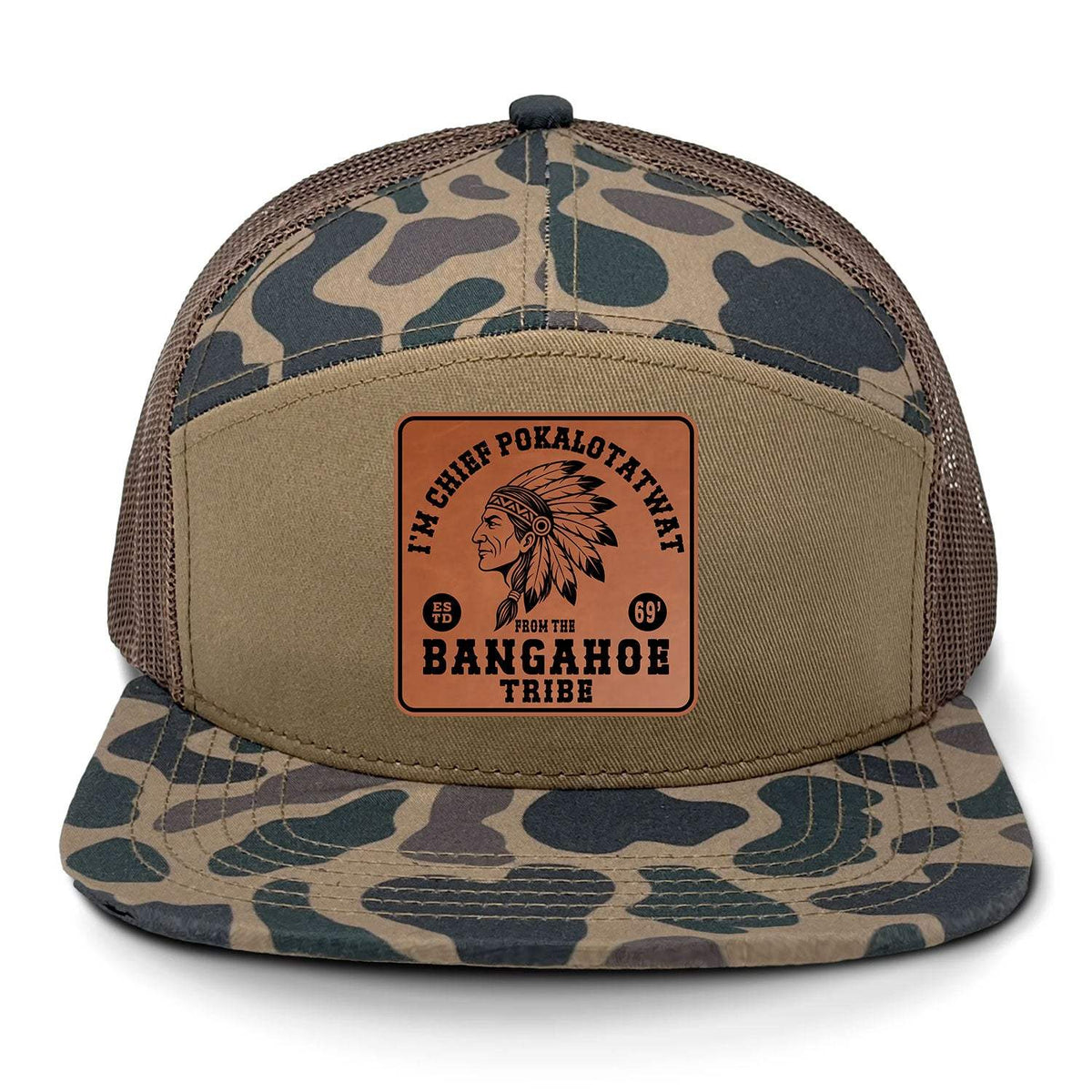 Chief Pokalotatwat 7 Panel Hat - Delta