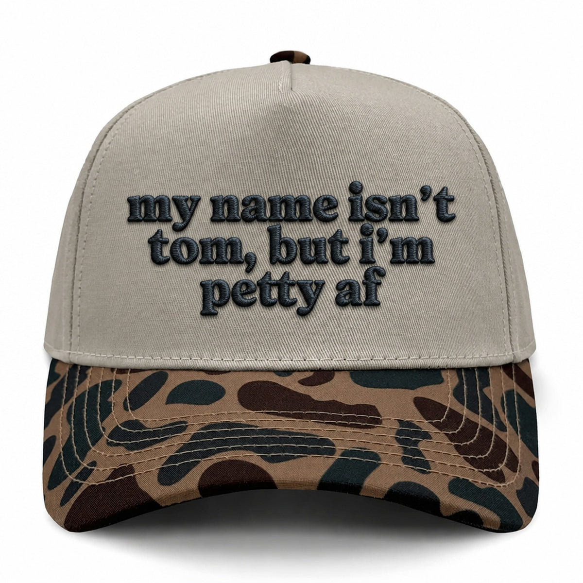 My Name Isn't Tom Embroidered Hat