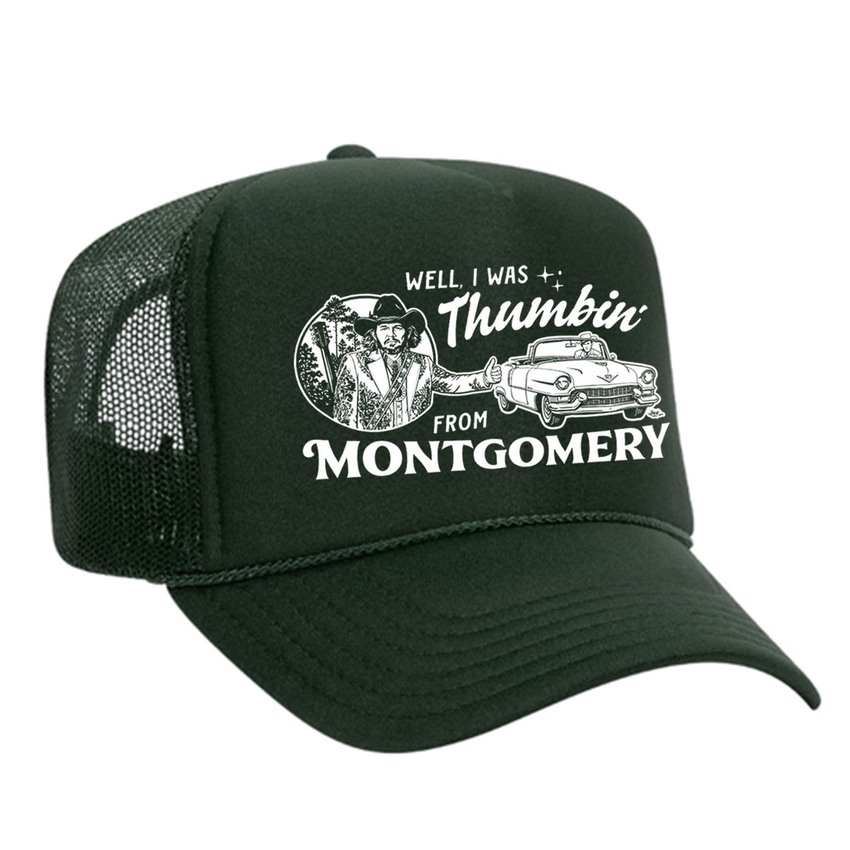 Thumbin' From Montgomery Foam Trucker Hat