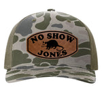 No Show Jones Leather Patch Hat