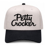 Petty Crocker Embroidered Hat - Natural / Black