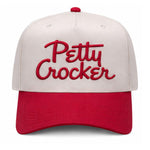 Petty Crocker Embroidered Hat - Natural / Red