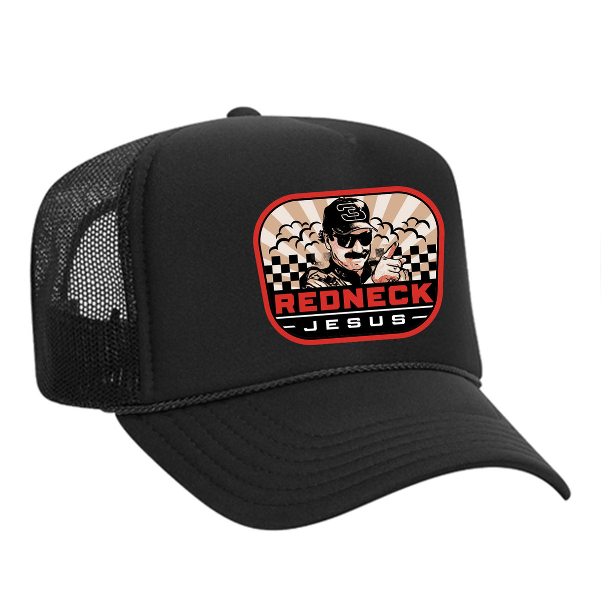 Redneck Jesus Foam Trucker Hat