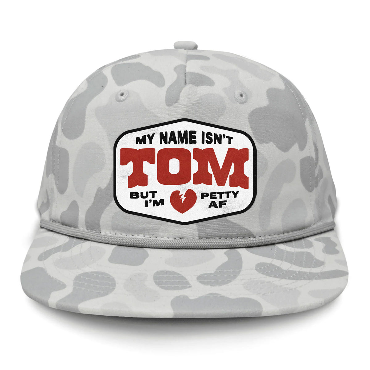 My Name Isn't Tom Patch Hat