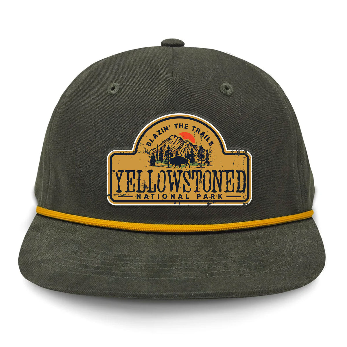 Yellowstoned Nat'l Park Flat Bill Rope