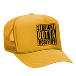 Straight Outta Coffin Foam Trucker Hat