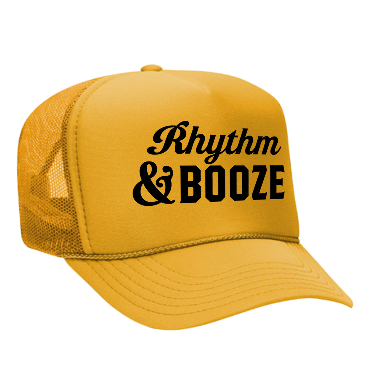 Rhythm & Booze Foam Trucker Hat