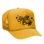 Shit'll Buff Foam Trucker Hat - Gold