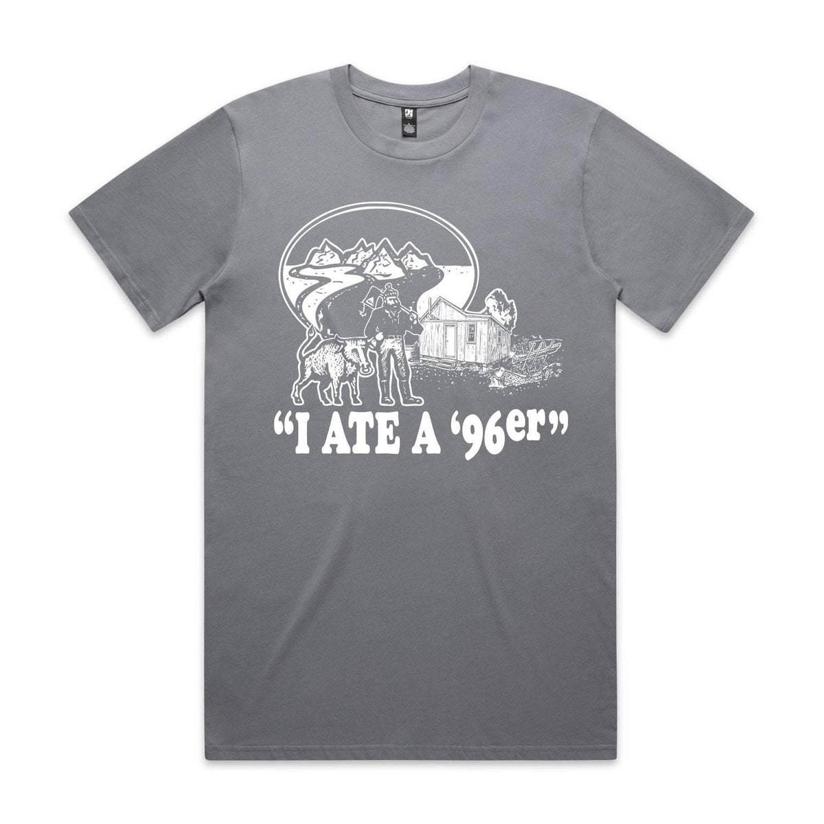 I At A 96'er Premium Tee - Gravel