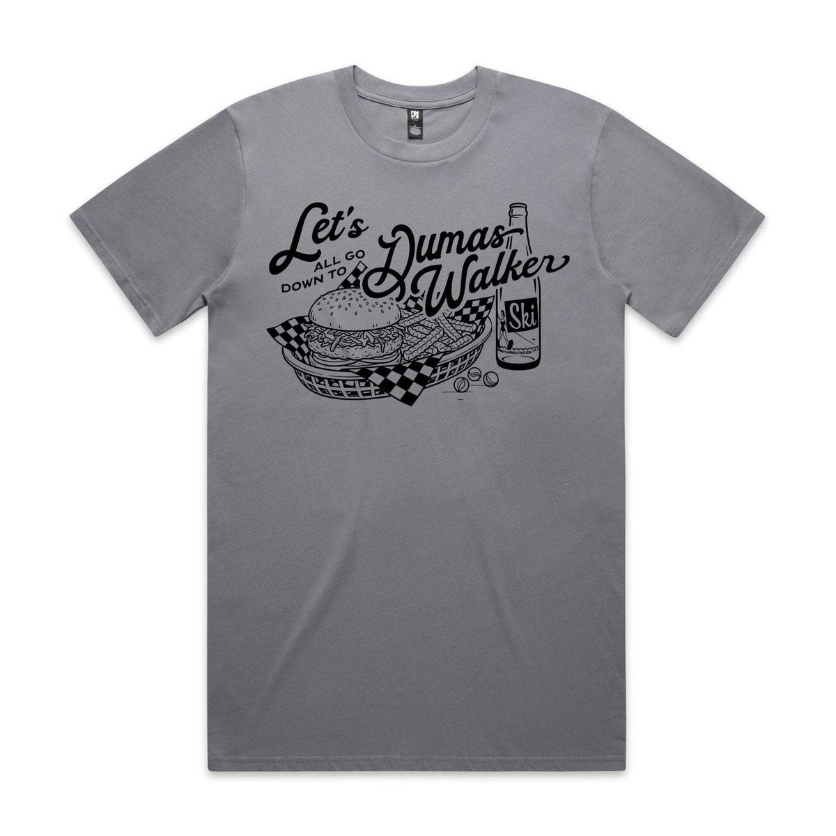 Dumas Walker Premium Tee - Gravel