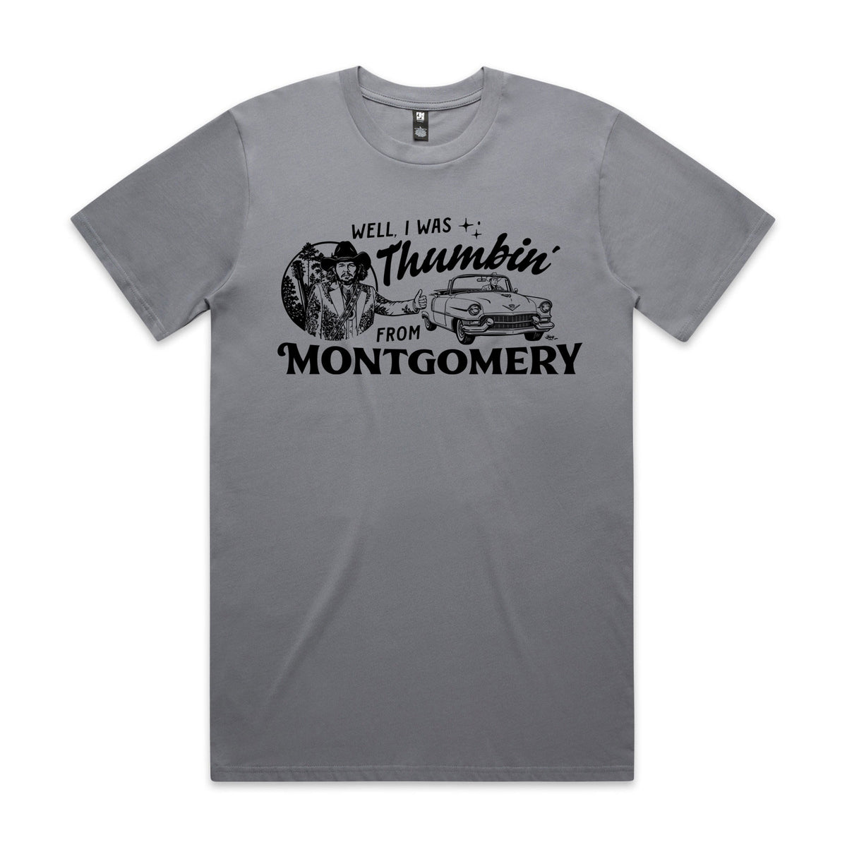 Thumbin' From Montgomery Premium Tee