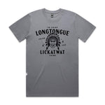 Chief Longtongue Premium Tee - Gravel