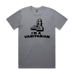 I'm A Vagitarian Premium Tee - Gravel