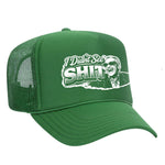 I Didn't See Sh!t Foam Trucker Hat - Green