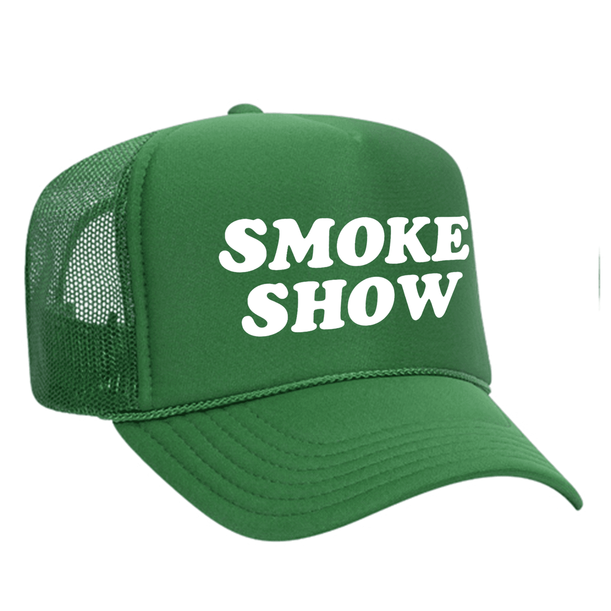 Smoke Show Foam Trucker Hat - Green