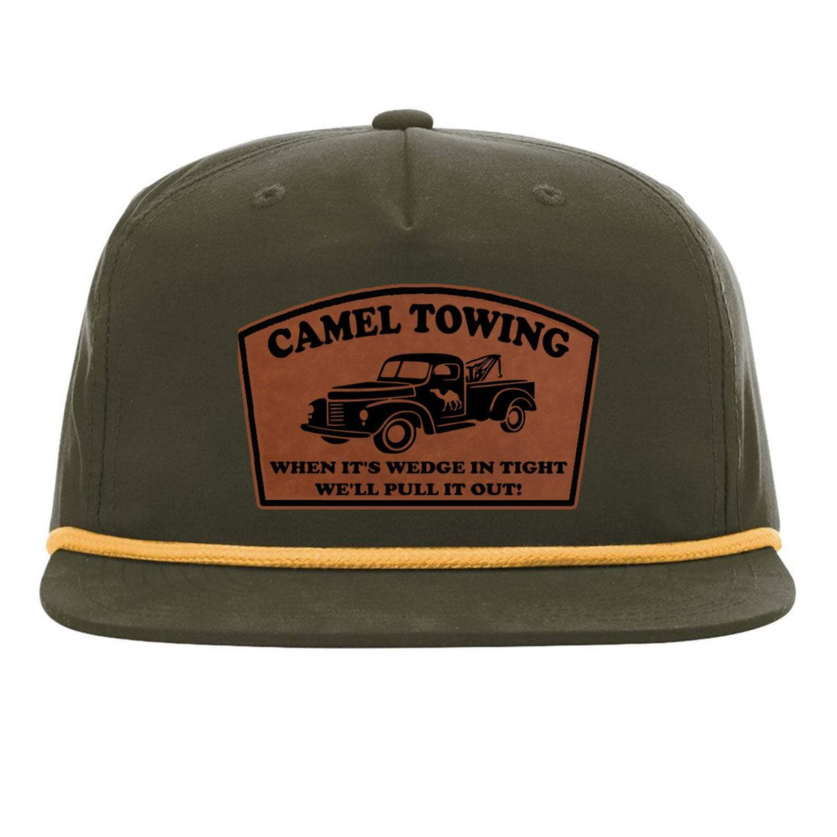 Camel Towing Flat Bill Rope - Green