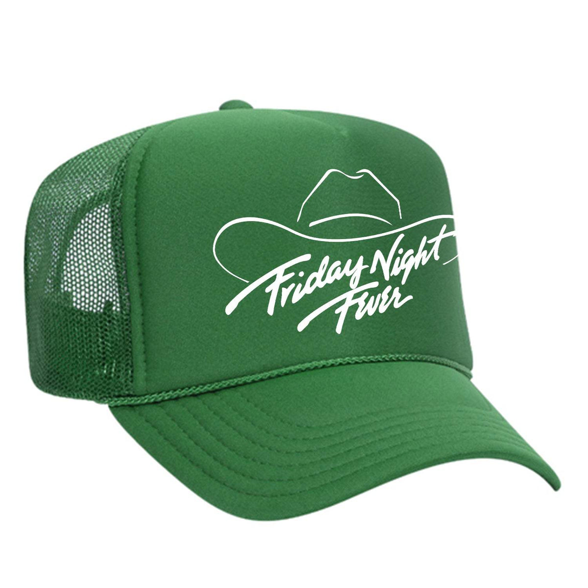 Friday Night Fever Foam Trucker Hat - Green