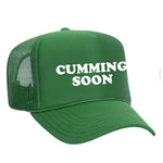 Cumming Soon Foam Trucker Hat - Green