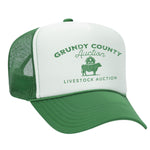Grundy County Auction Foam Trucker Hat