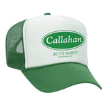 Callahan Auto Parts Foam Trucker Hat - Green / White