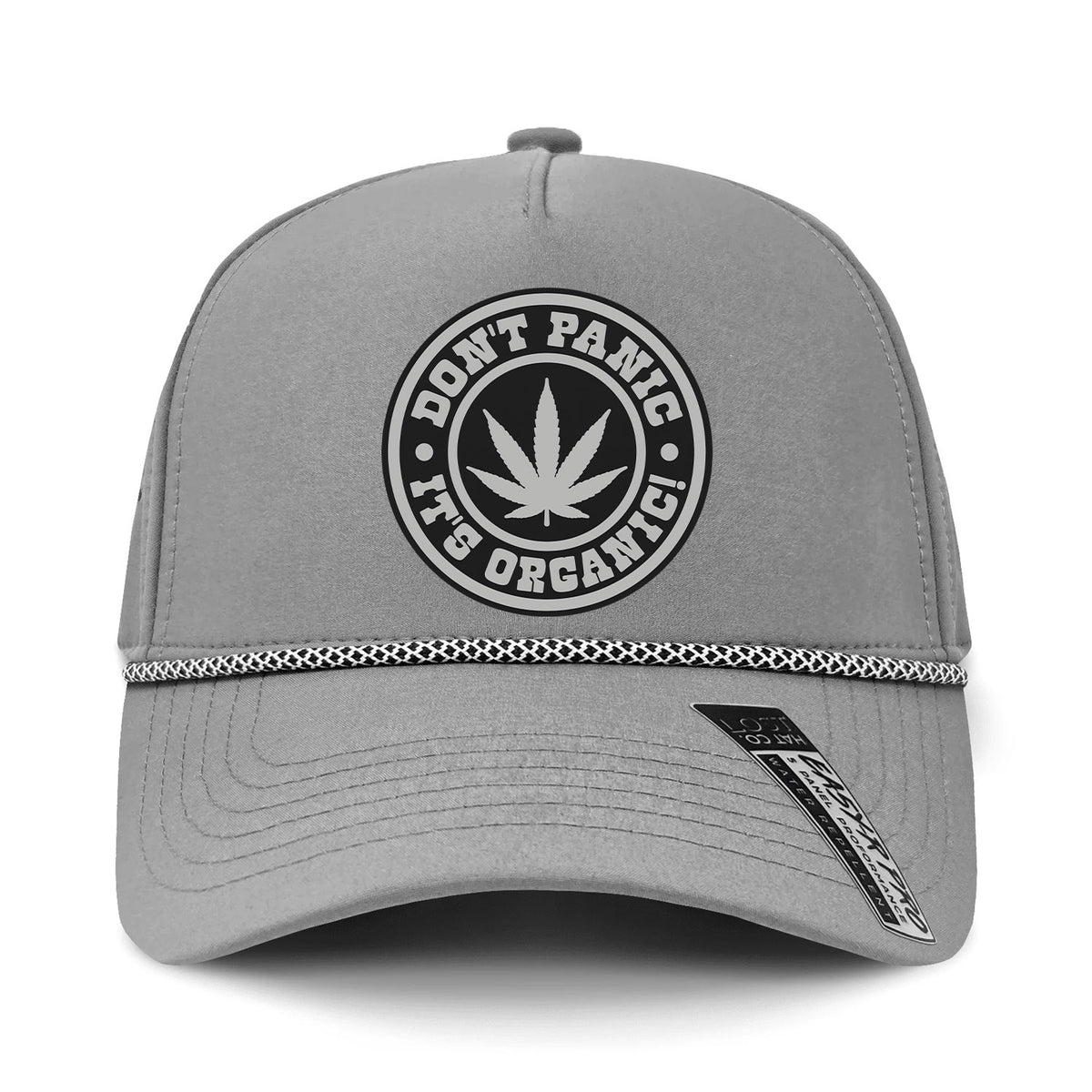 Don't Panic It's Organic Performance Leather Patch Hat