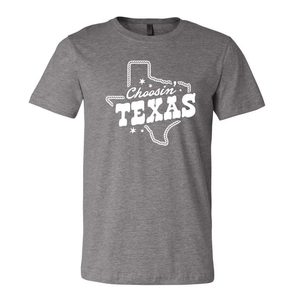Choosin' Texas Tee - Grey