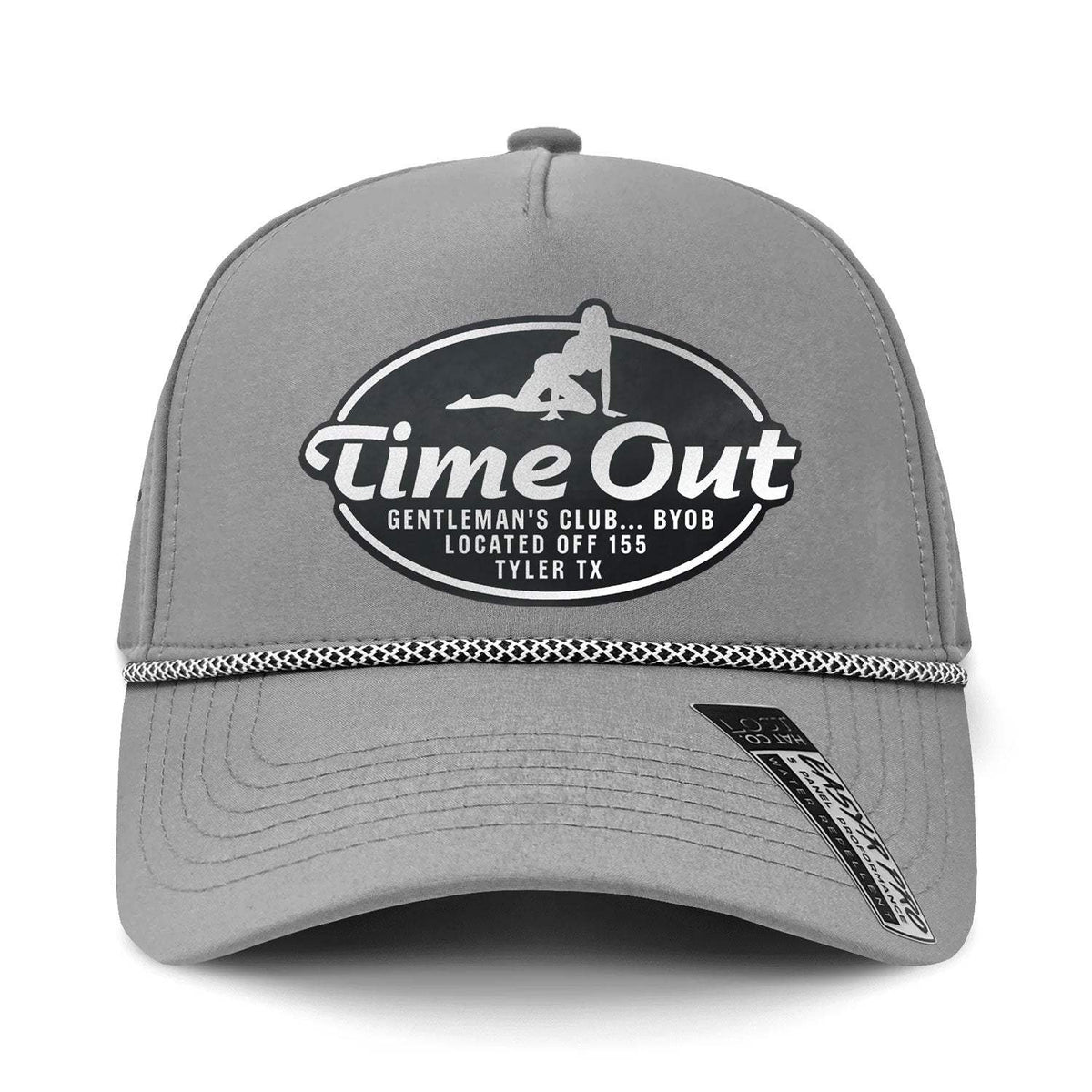 Time Out Gentleman's Club Performance Pro Hat - Grey