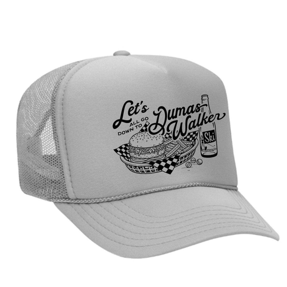 Dumas Walker Foam Trucker Hat - Grey