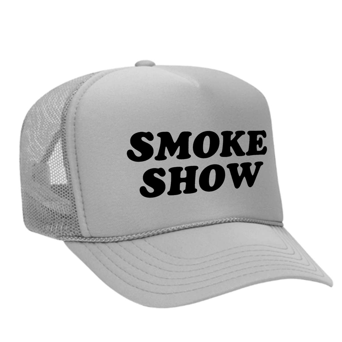 Smoke Show Foam Trucker Hat - Grey