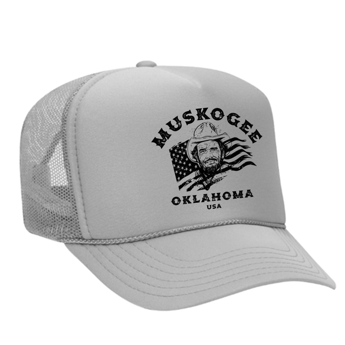 Haggard Old Flag Foam Trucker Hat