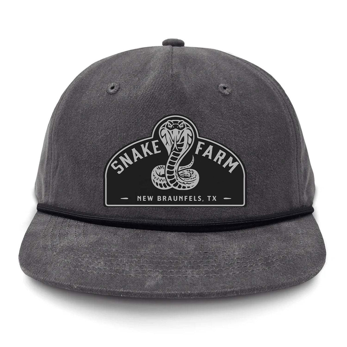 Snake Farm Flat Bill Rope - Gunmetal