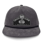 Snake Farm Flat Bill Rope - Gunmetal
