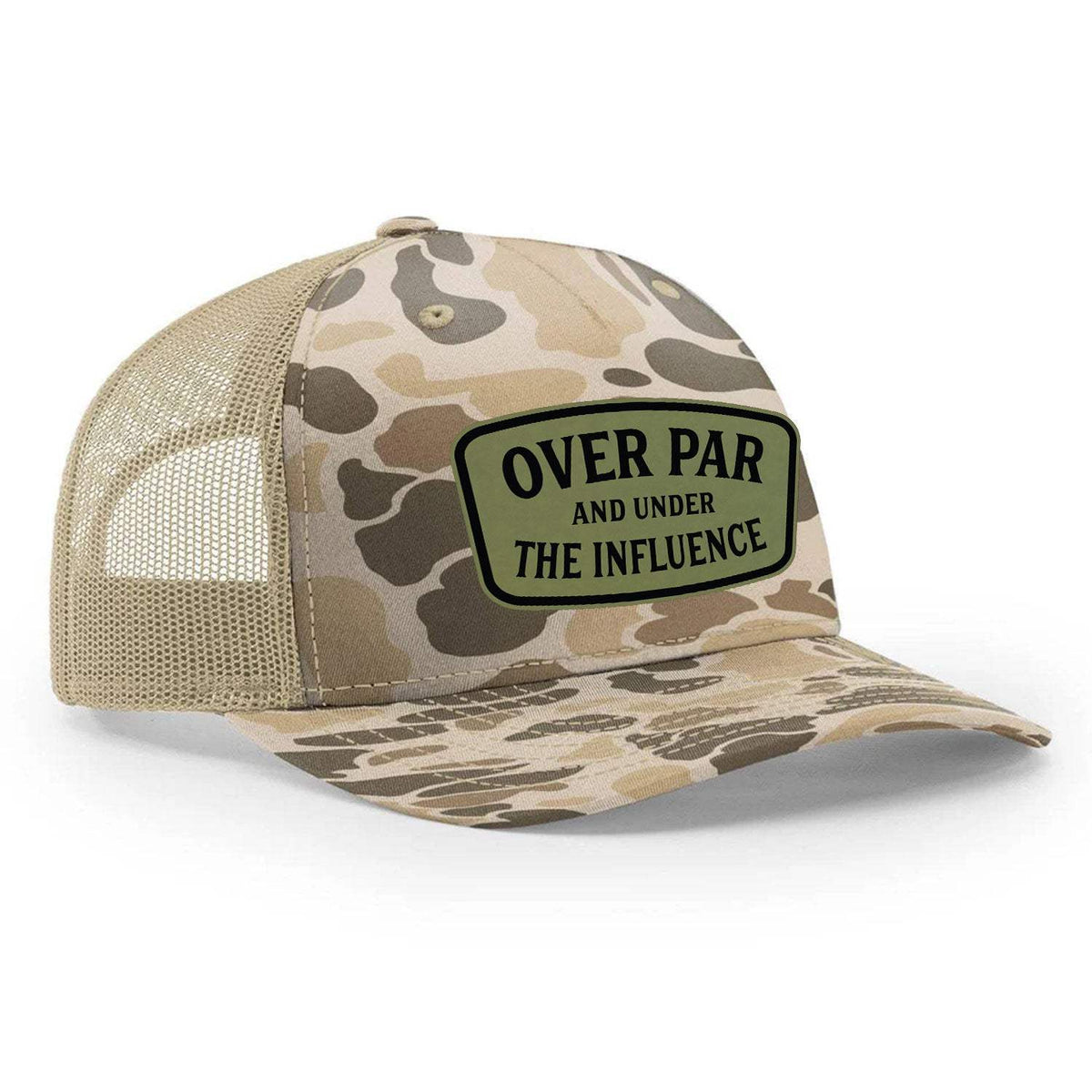 Over Par And Under The Influence Classic Trucker Hat
