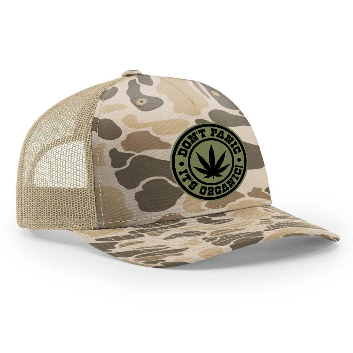 Don't Panic It's Organic Classic Trucker Hat