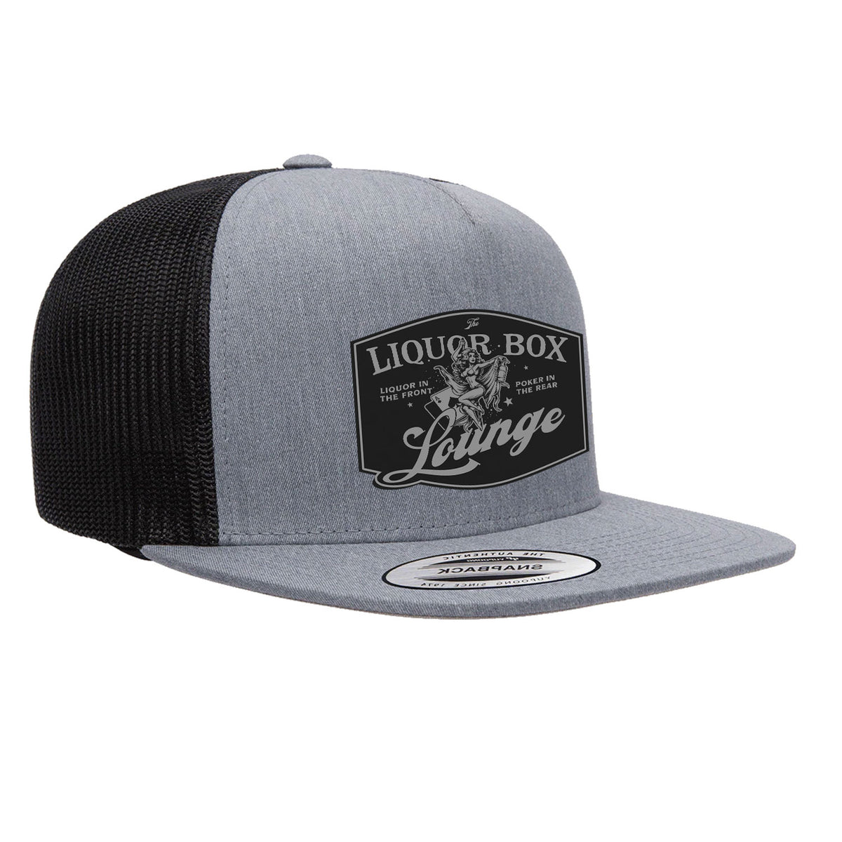 The Liquor Box Lounge Flat Bill Hat
