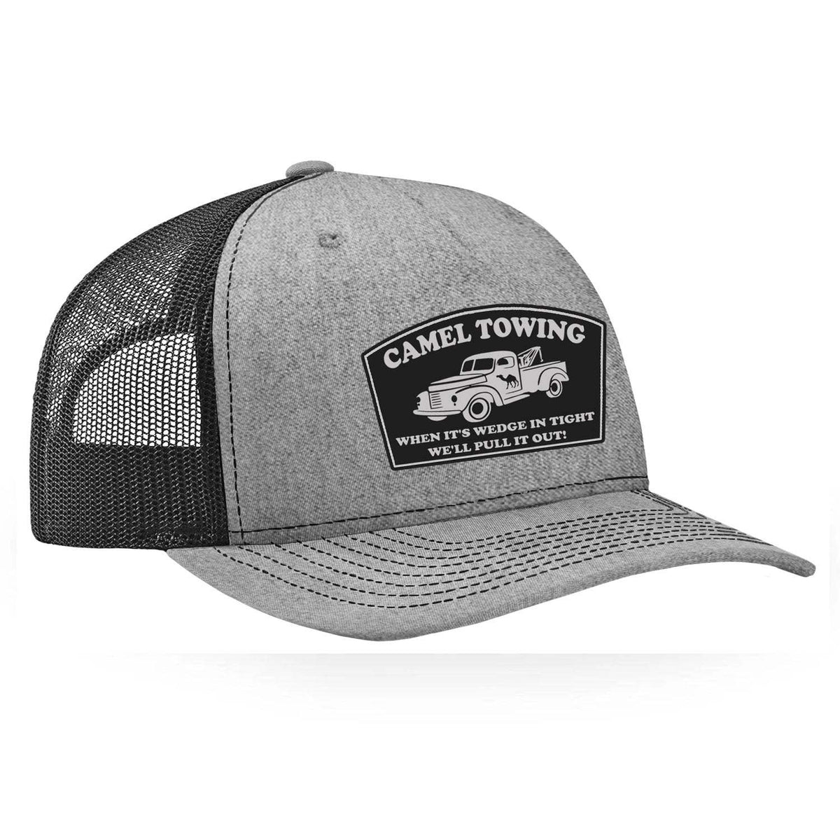 Camel Towing Classic Trucker Hat - Heather Black