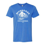 Haggard Old Flag Tee - Heather Royal