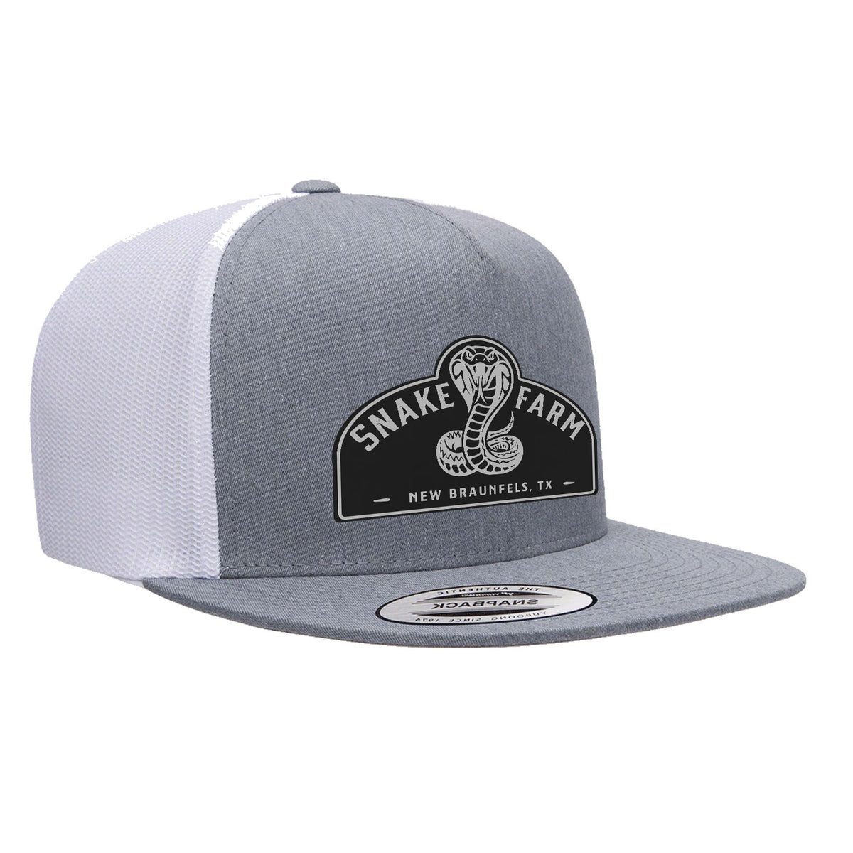Snake Farm Flat Bill Hat