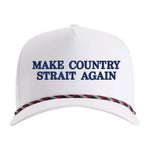 Make Country Strait Again Embroidered Rope Hat