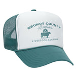 Grundy County Auction Foam Trucker Hat