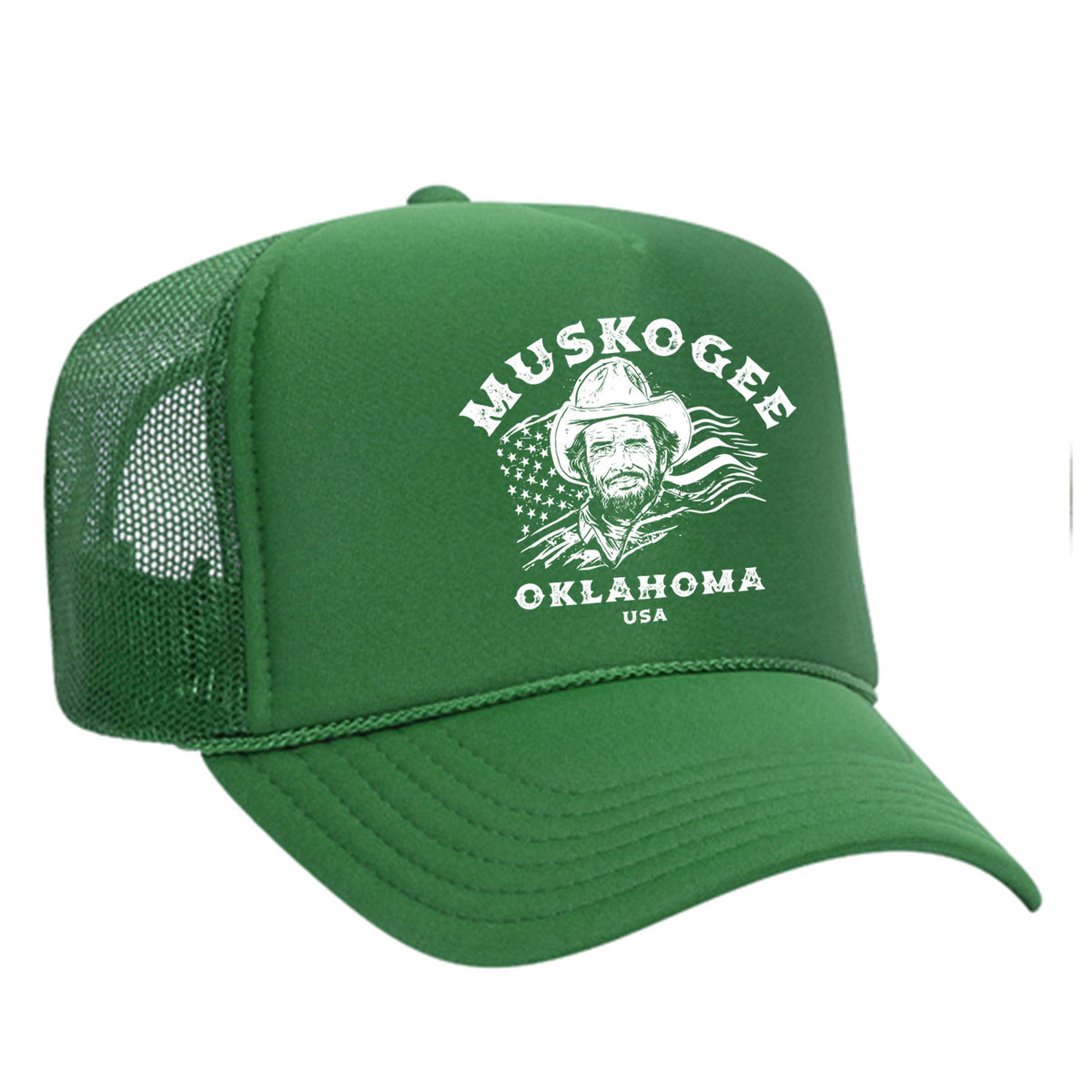 Haggard Old Flag Foam Trucker Hat