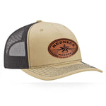 Redneck Mother Classic Trucker Hat - Khaki / Coffee