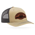 Soggy Beaver Classic Trucker Hat - Khaki / Coffee