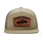 Camel Towing 7 Panel Hat - Khaki / Loden