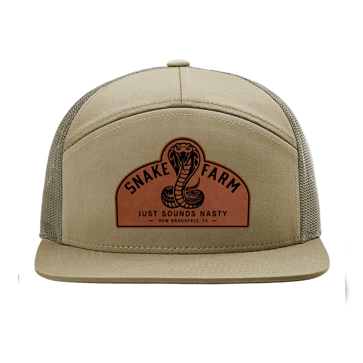 Snake Farm 7 Panel Hat